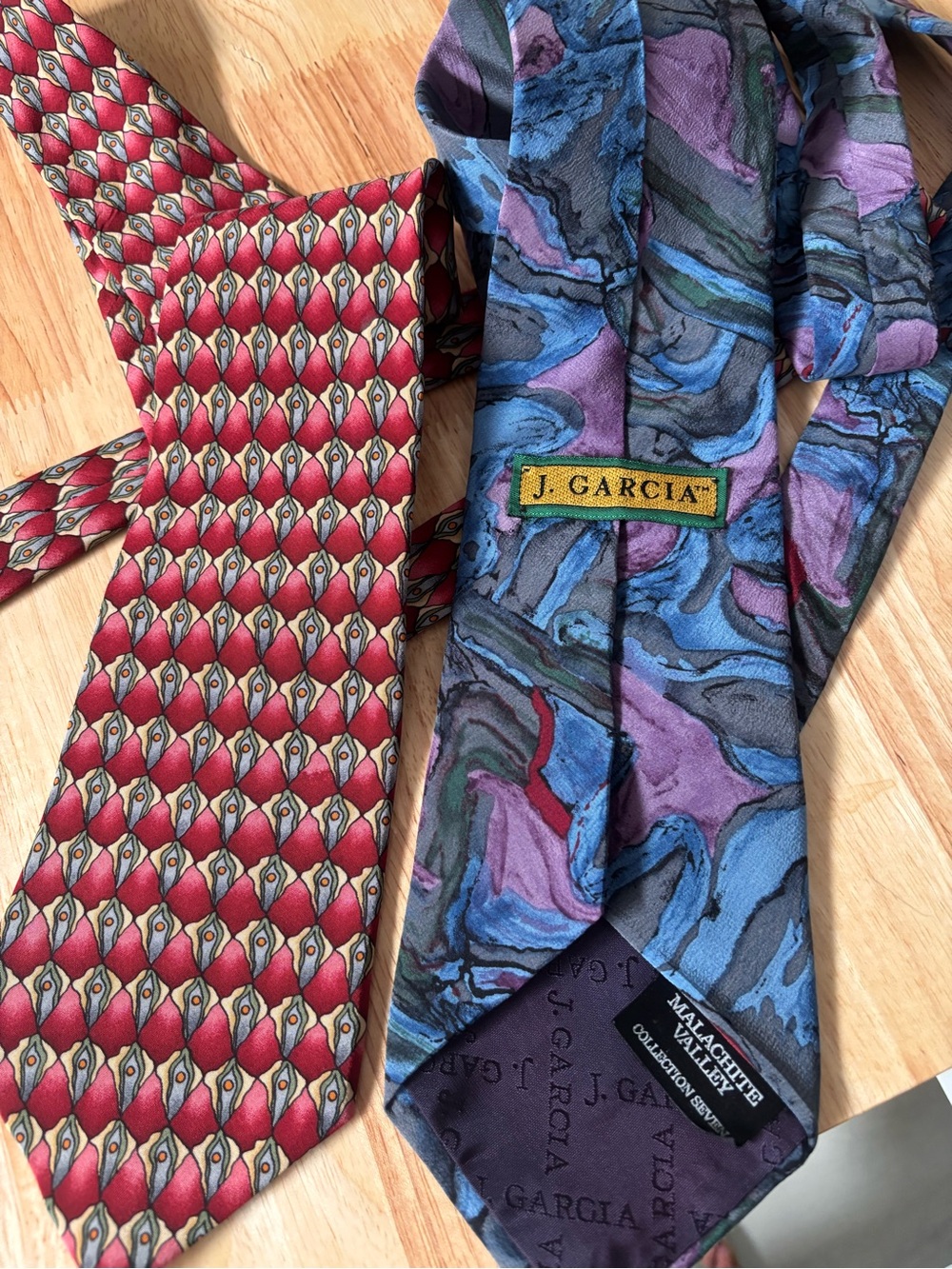 Jerry Garcia Tie Set - Vintage